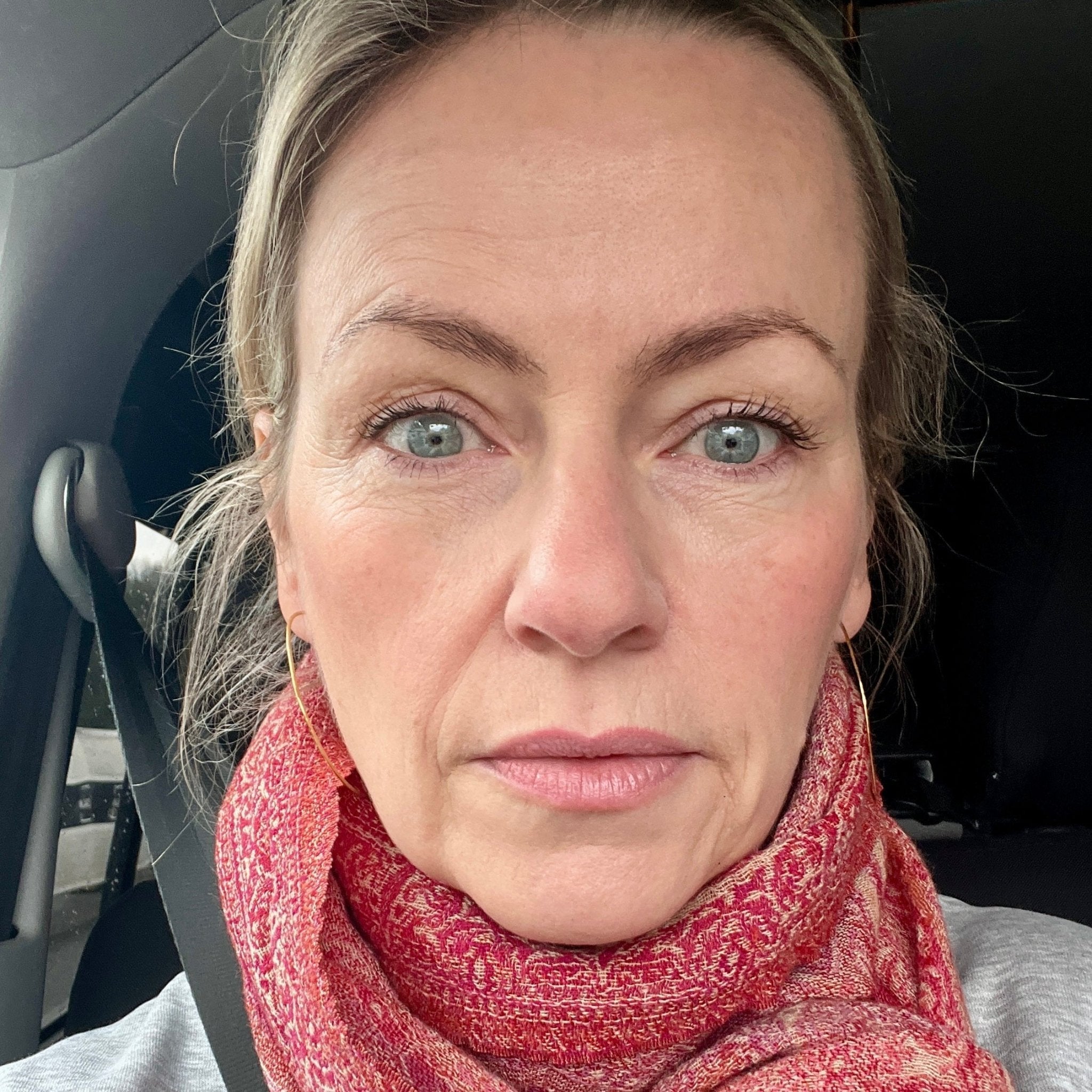 Jo, founder of JoJo Co., sharing an honest reflection on turning 48, navigating perimenopause, womanhood, motherhood and running a small business.