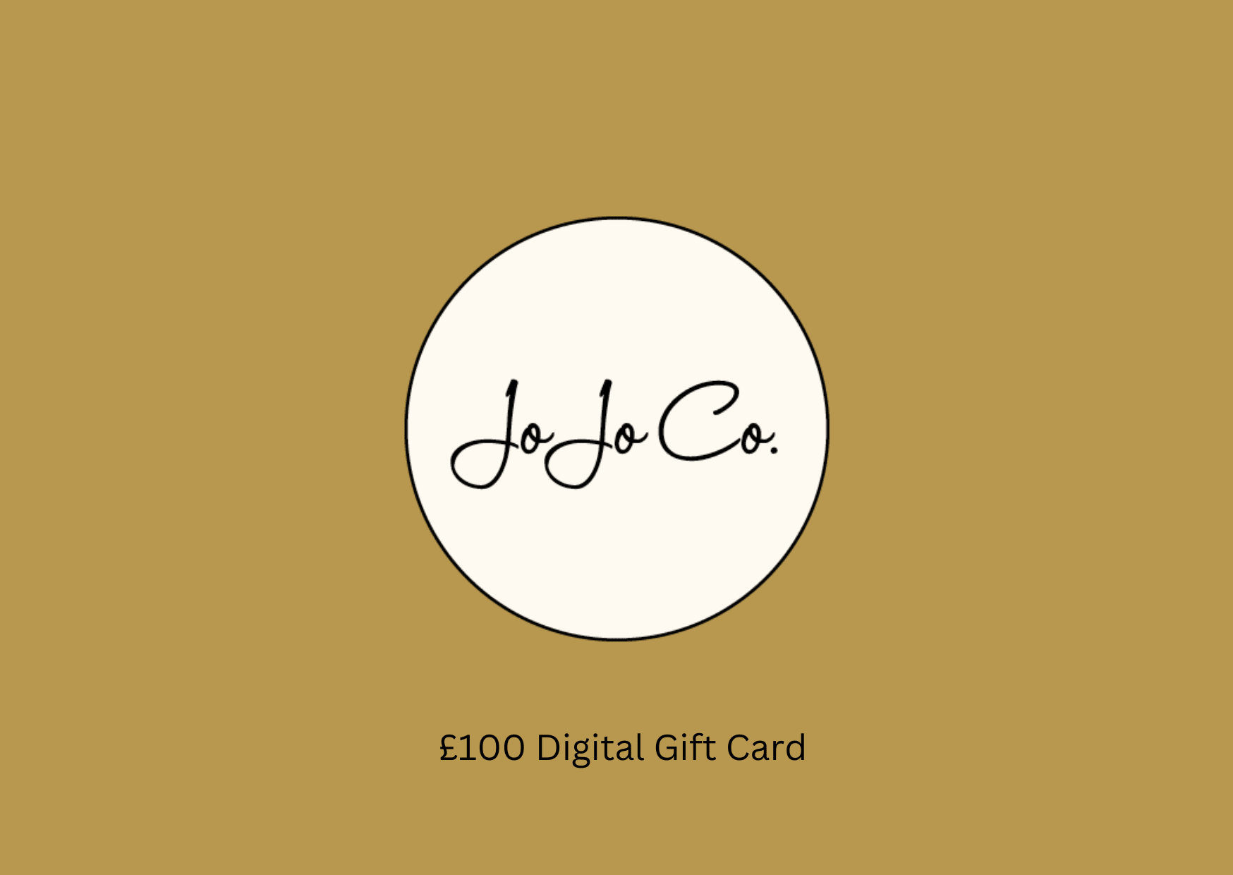 JoJo Co. Digital Gift Cards - JoJo Co.