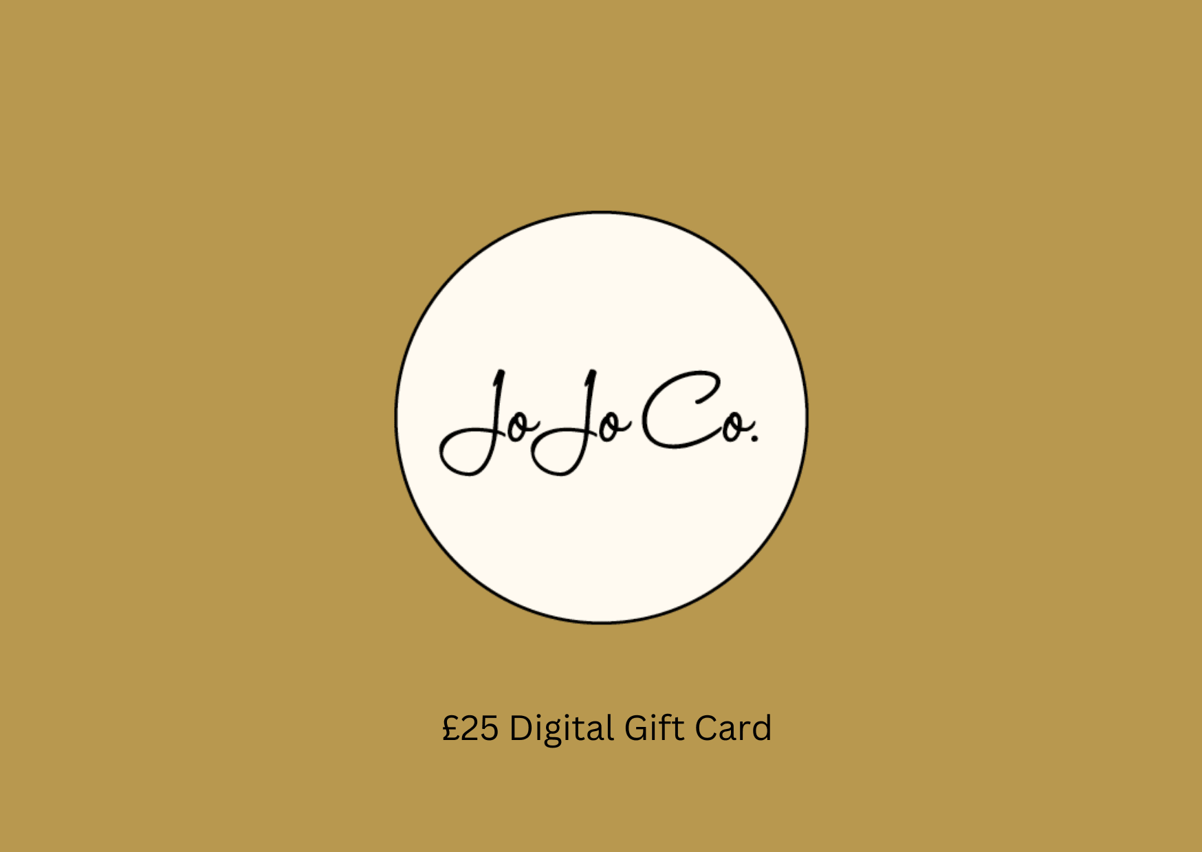 JoJo Co. Digital Gift Cards - JoJo Co.