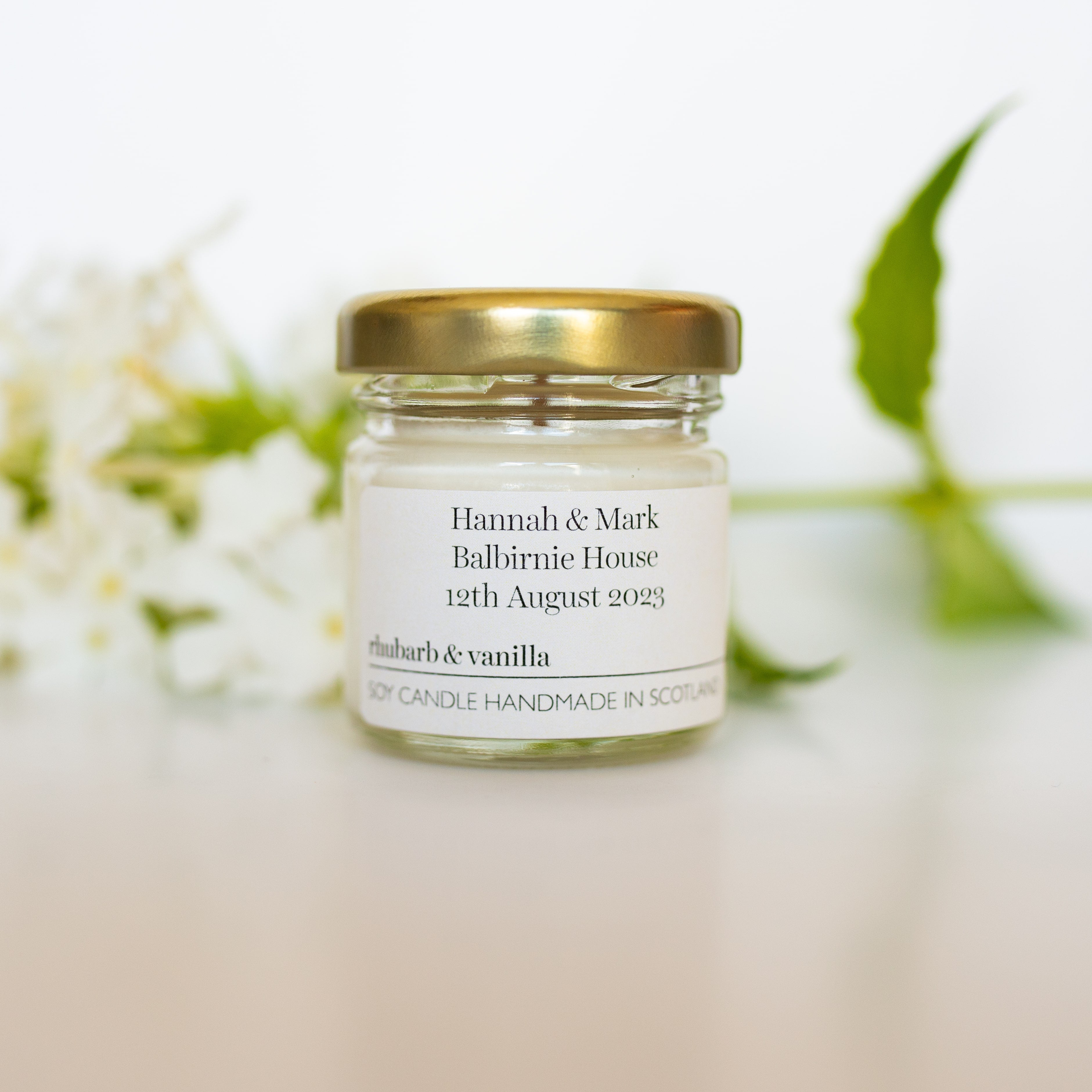 Wedding Favour Candles