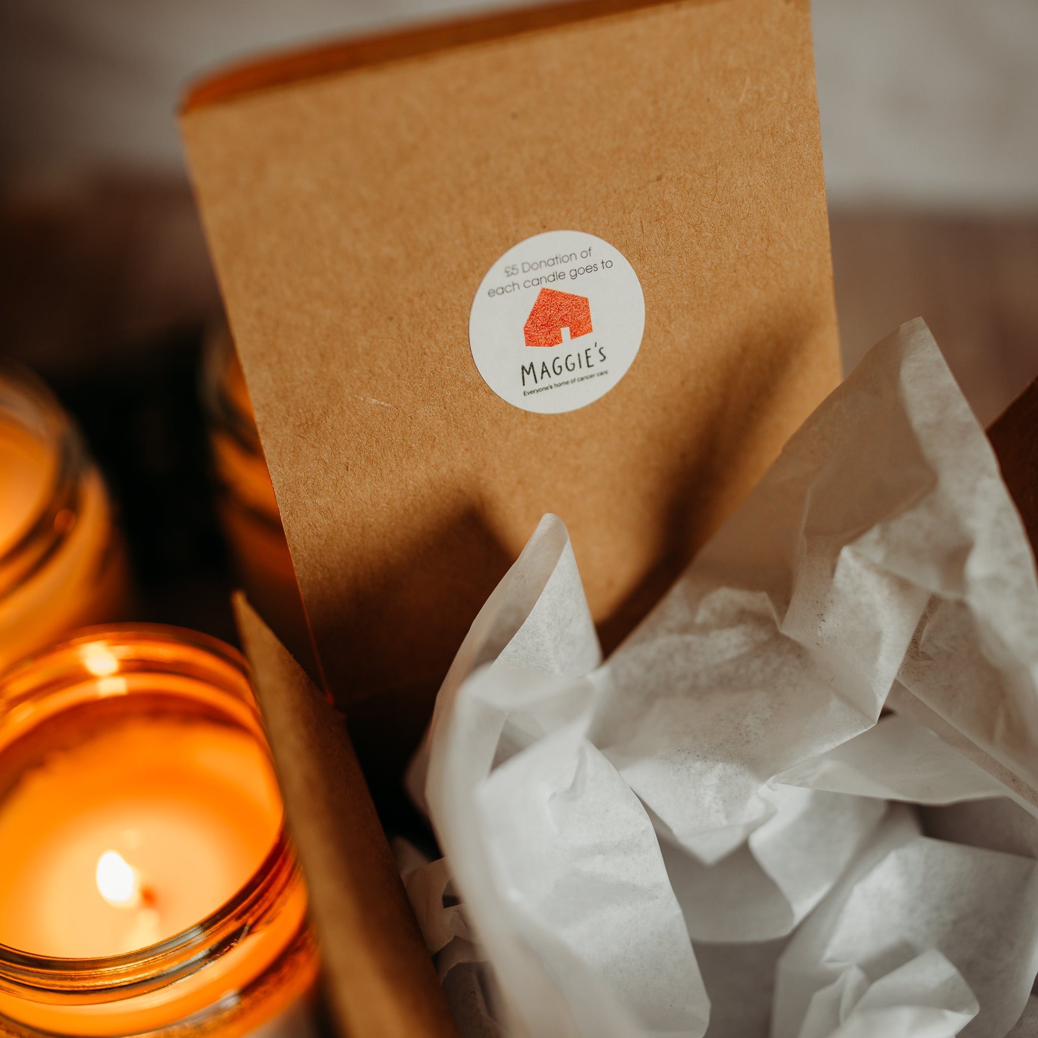 I May Not Be With You Kindness Candle - JoJo Co.