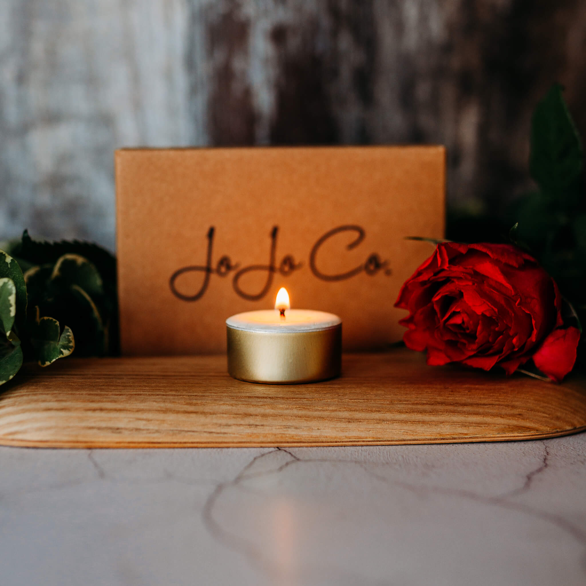 Rocks & Roses Tealights - JoJo Co.