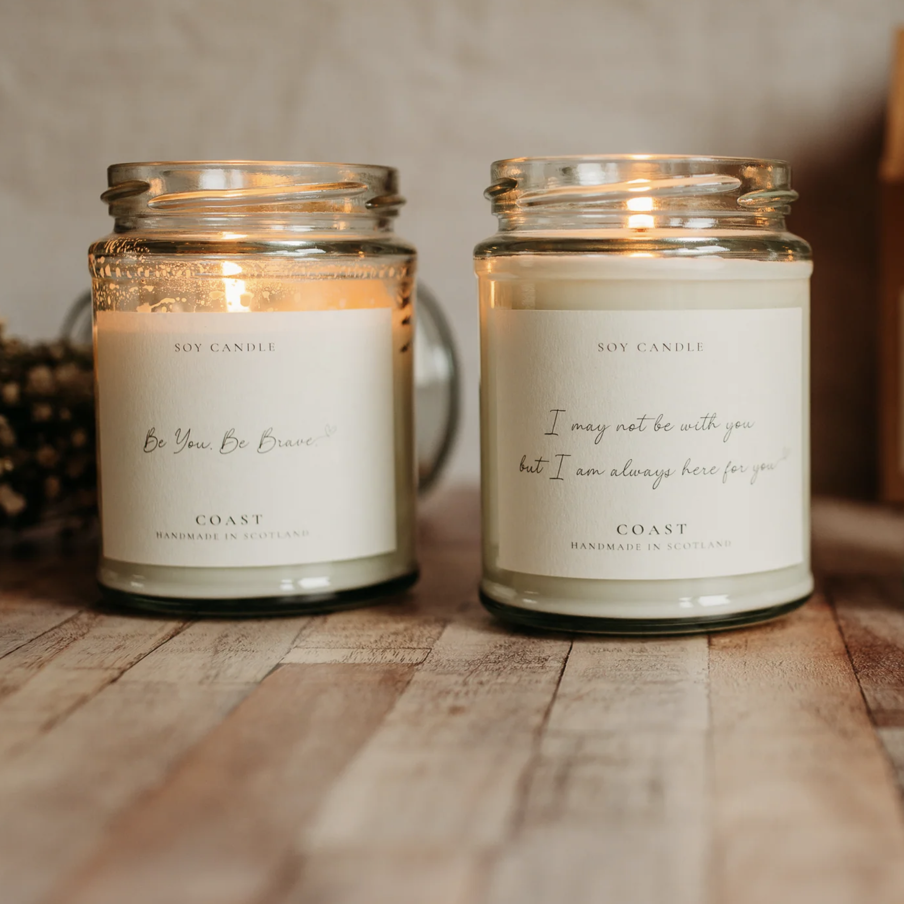 Be You. Be Brave. Kindness Candle