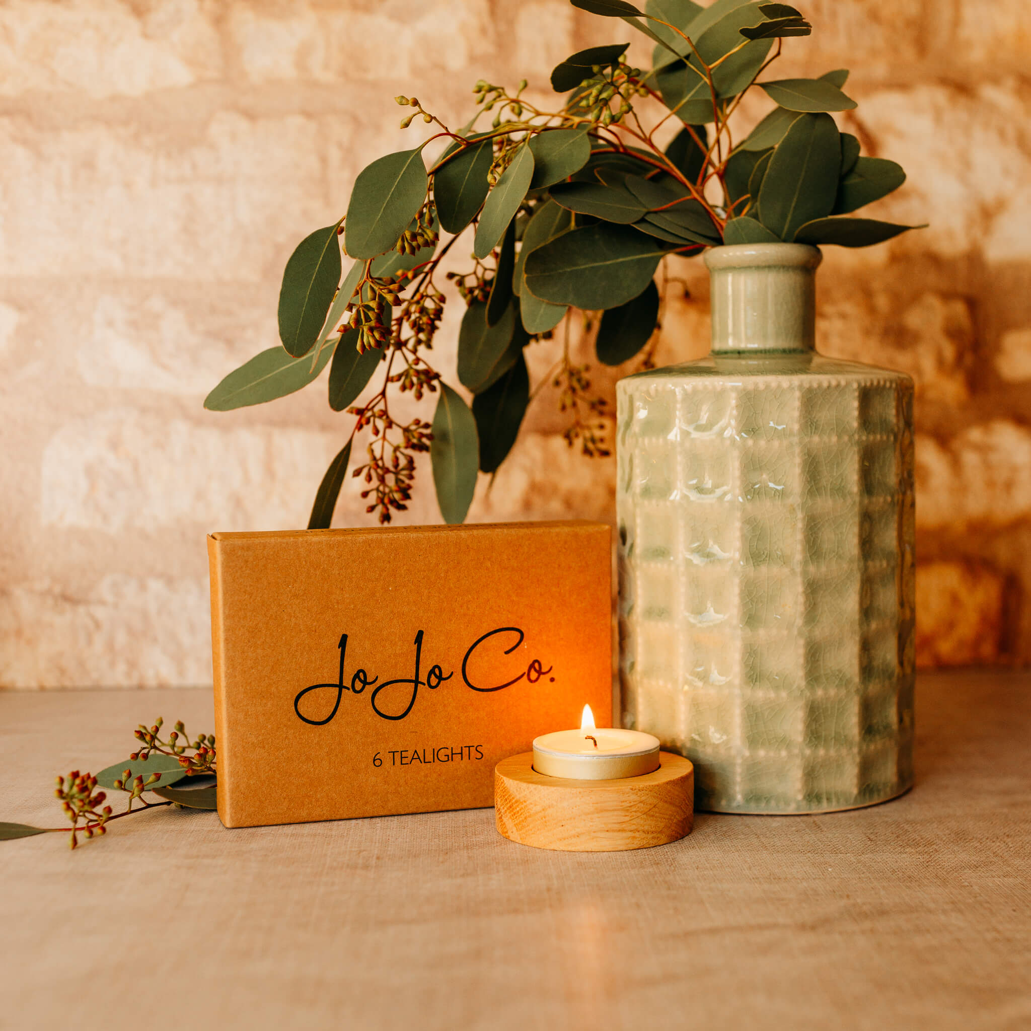 Rhubarb & Vanilla Tealights - JoJo Co.