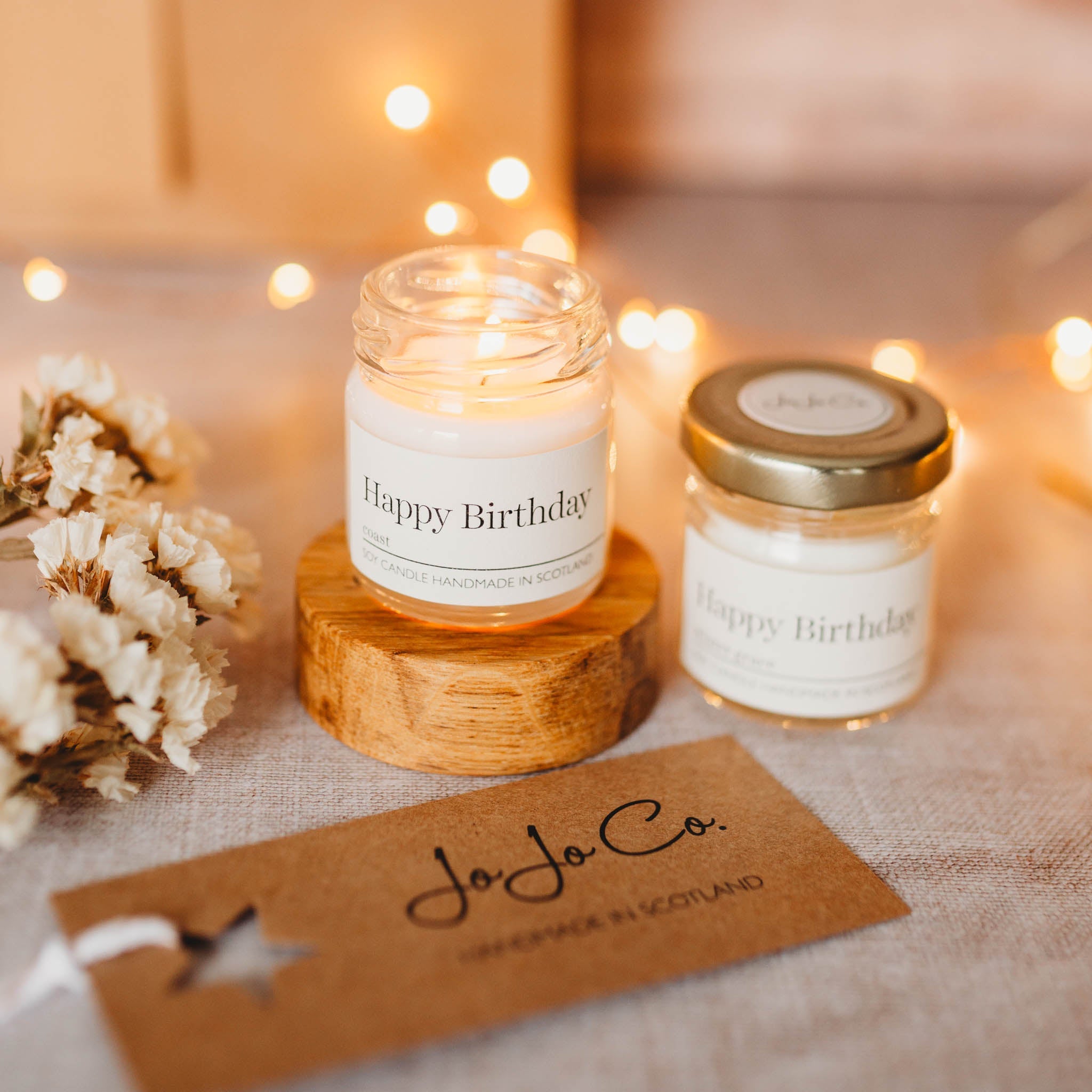 Happy Birthday Mini Candle - JoJo Co.