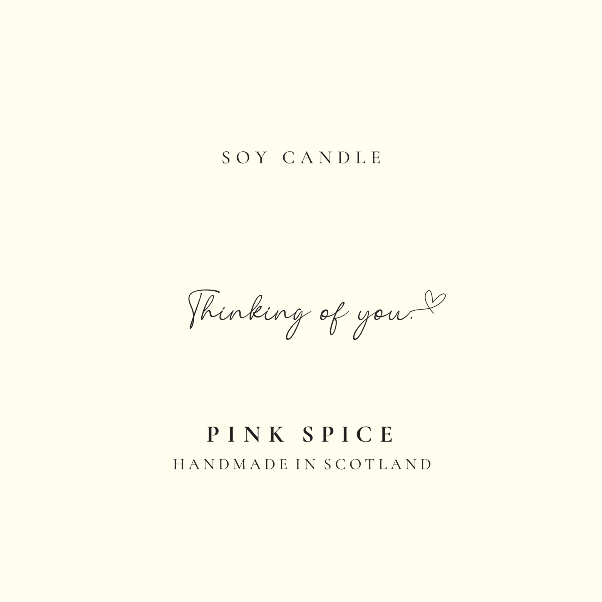 Thinking of You Kindness Candle - JoJo Co.