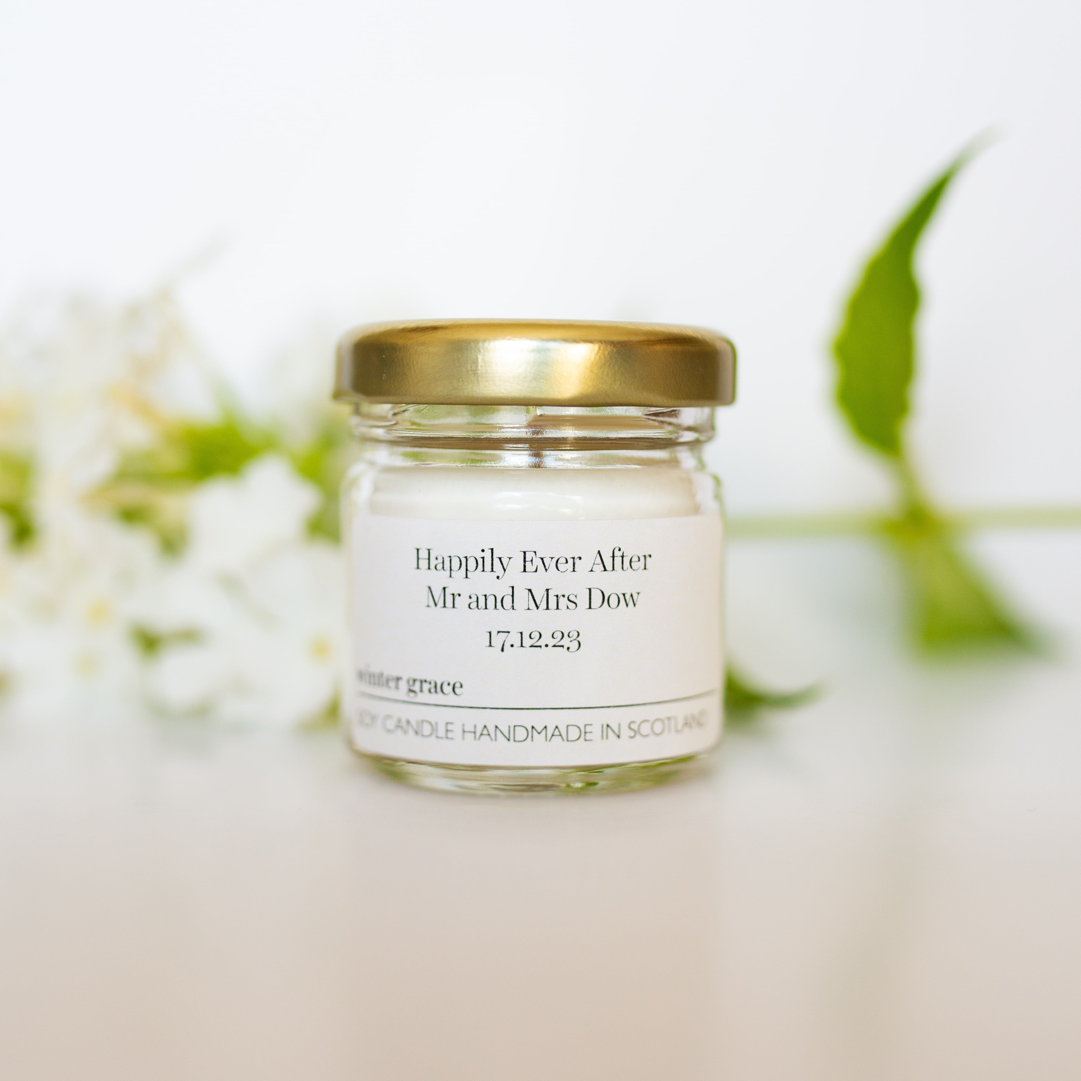Wedding Favour Candles