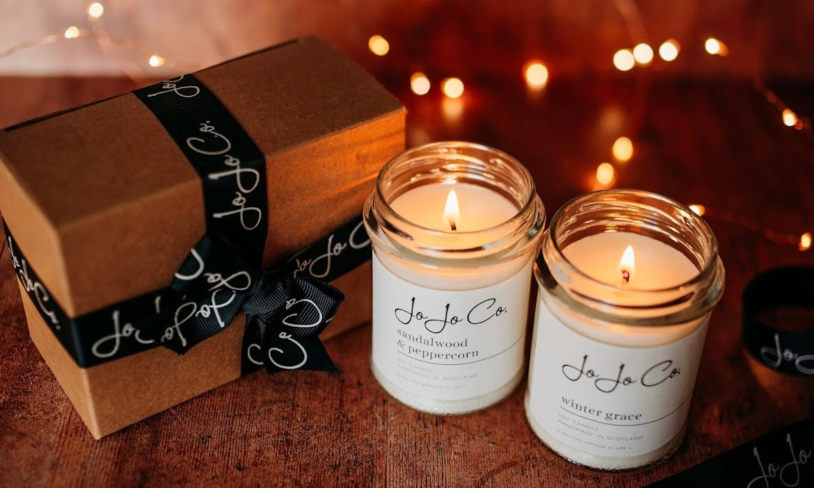 Coorie In: Embrace the Seasonal Magic with JoJo Co. Candles