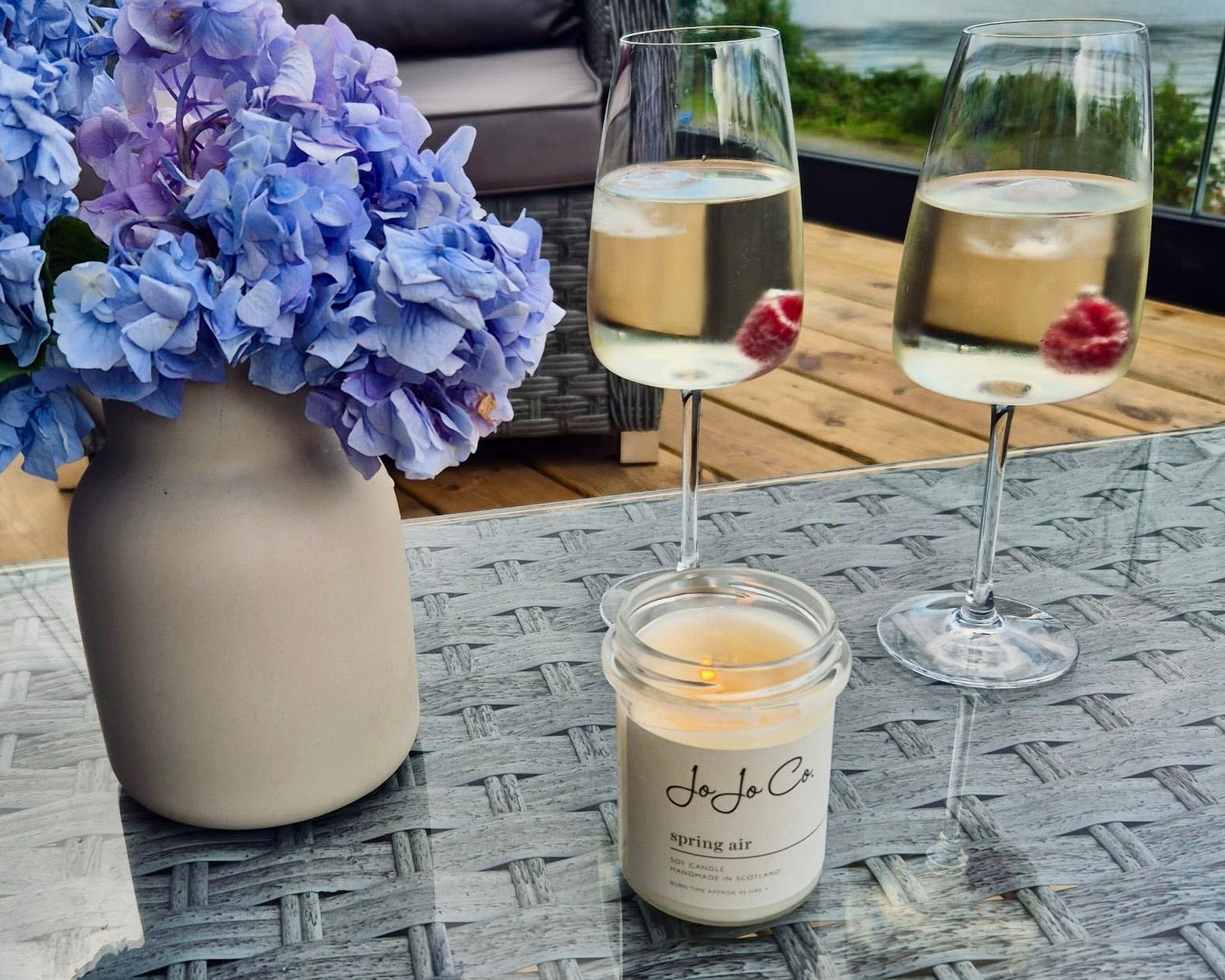 Summer in Scotland with JoJo Co. handmade candles 