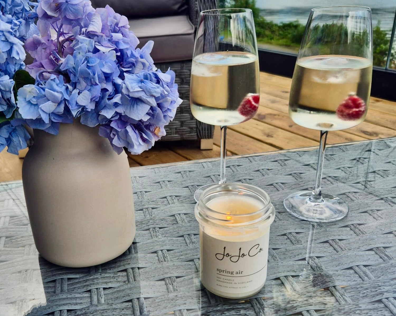 Summer in Scotland with JoJo Co. handmade candles 