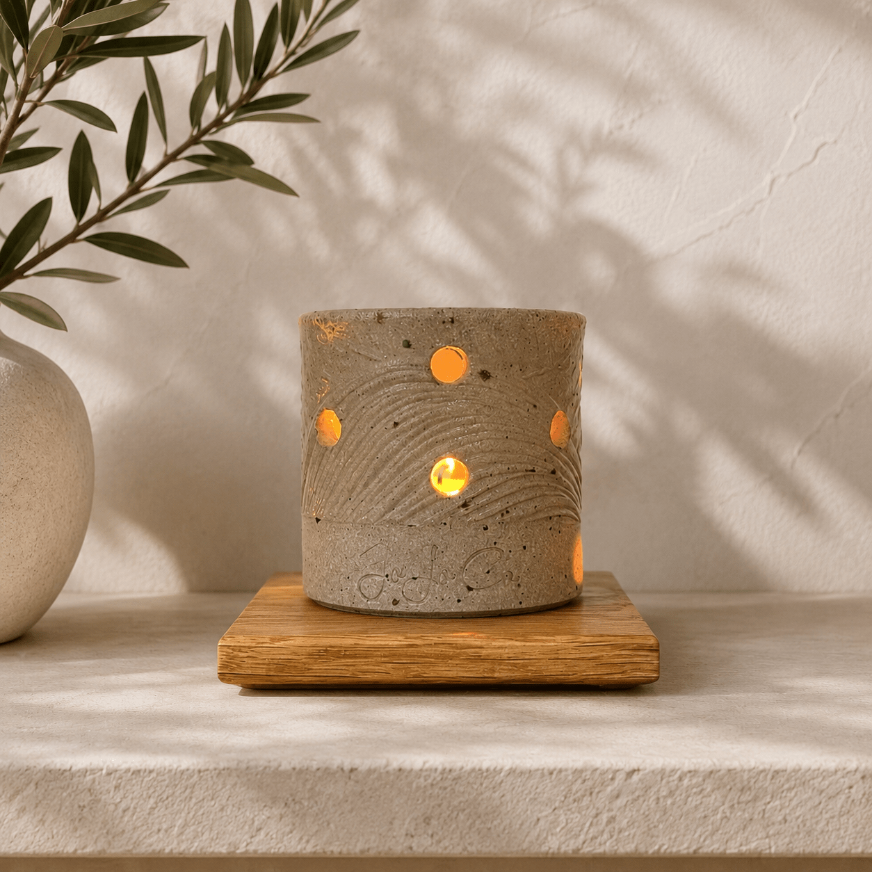 Pottery Tealight Gift Set - JoJo Co.