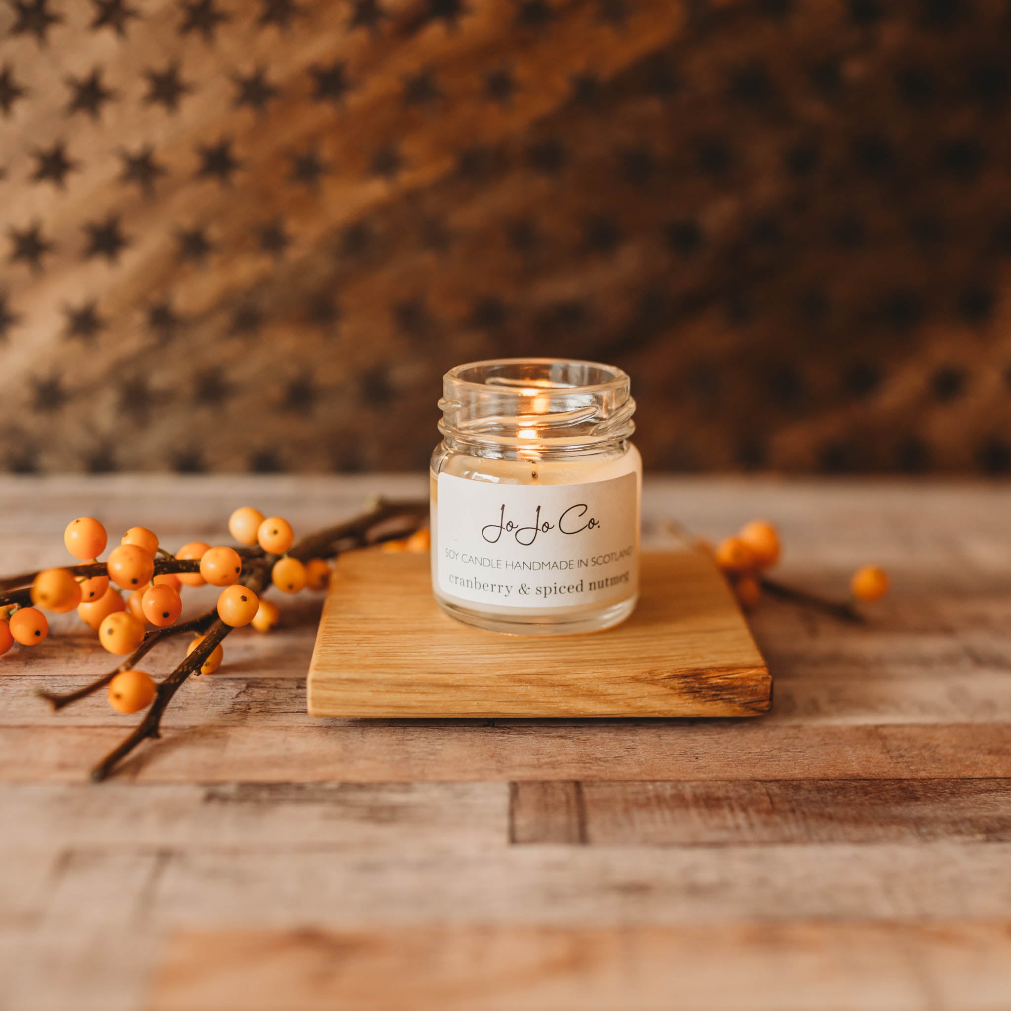 Cranberry & Spiced Nutmeg Candles