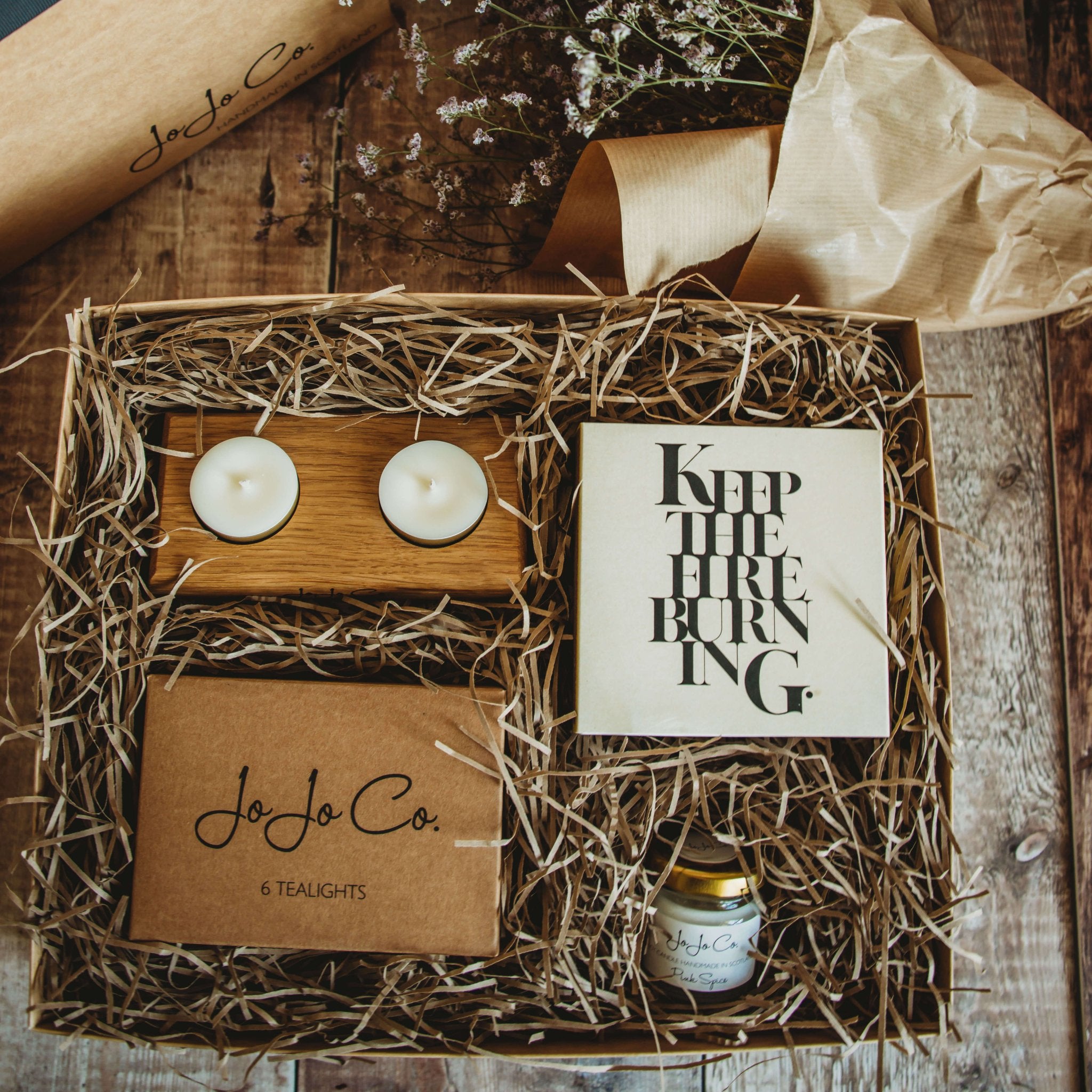 Tealight Gift Set - JoJo Co.