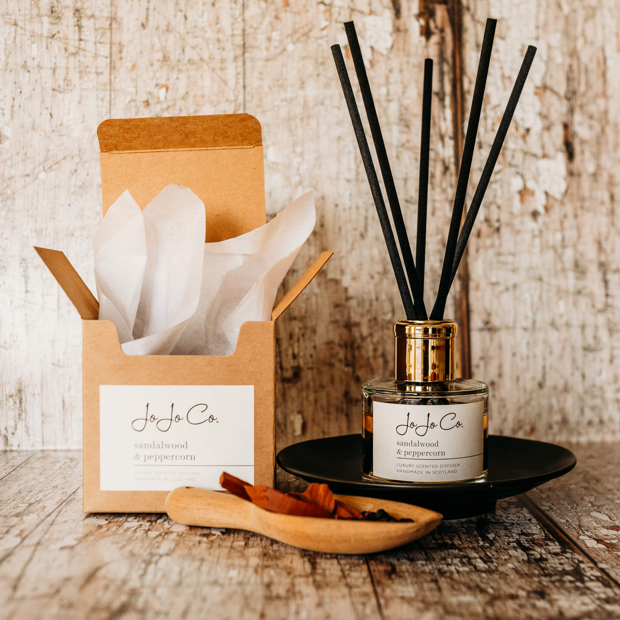Luxury Sandalwood Reed Diffusers | JoJo Co.