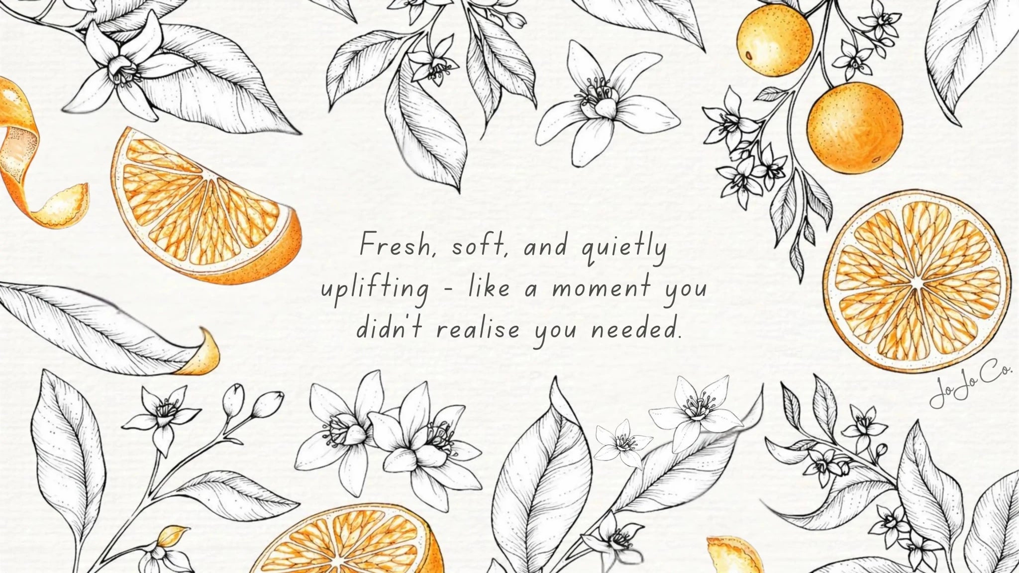 Orange Bloom Limited Edition Collection - JoJo Co.